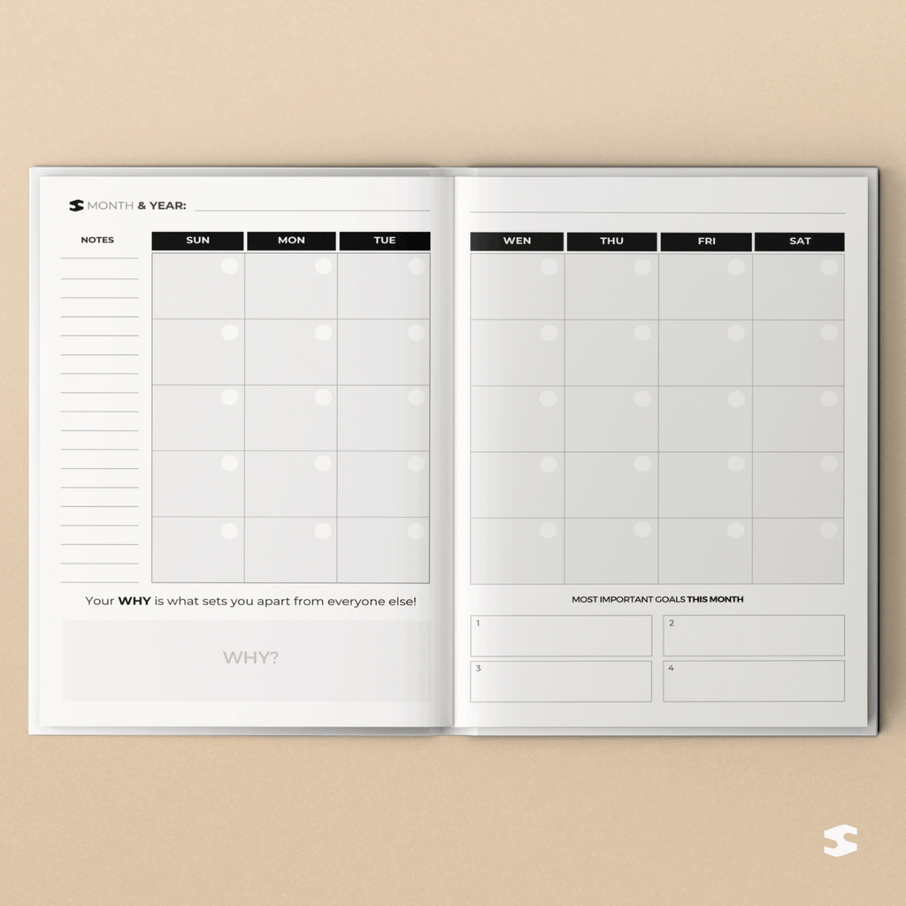 Fitness & Diet Planner | Workout Journal - Nutrition & Habit Tracker