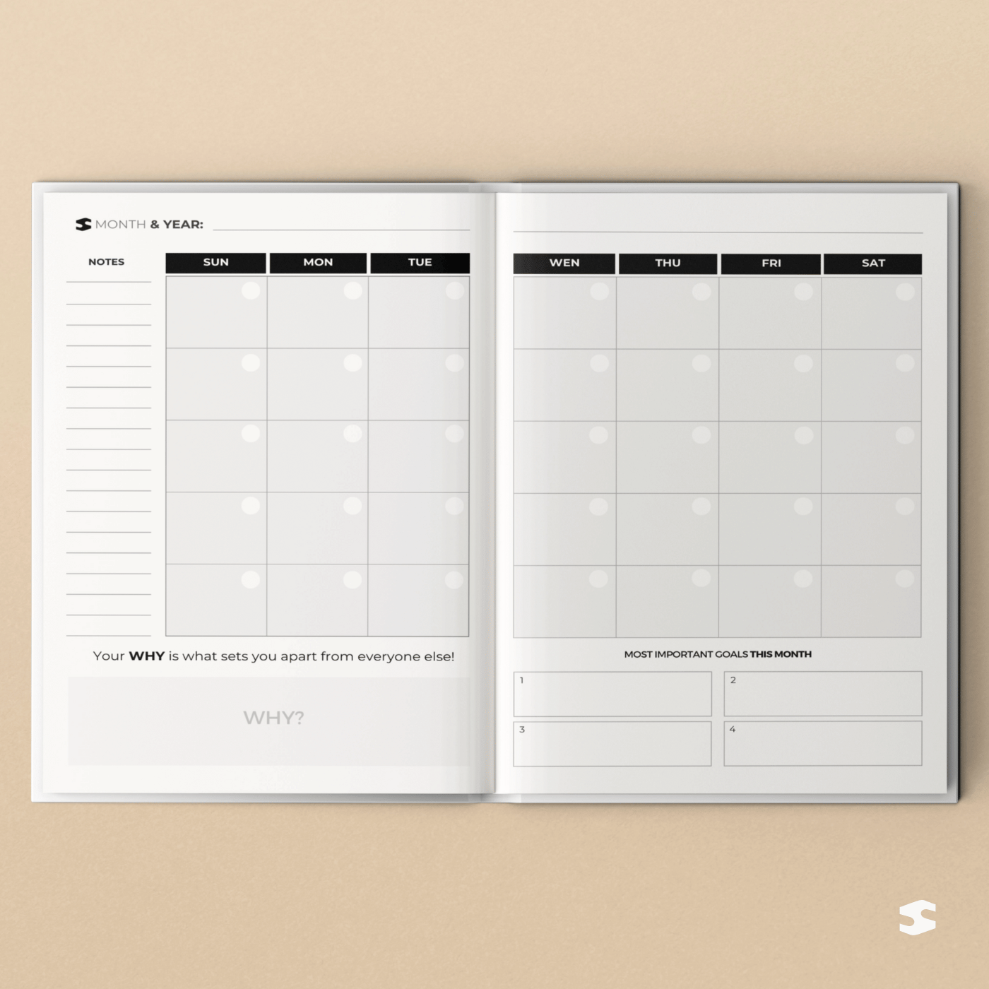 Fitness & Diet Planner | Workout Journal - Nutrition & Habit Tracker