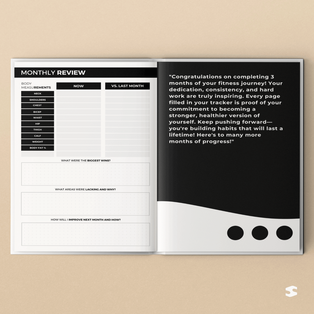 Fitness & Diet Planner | Workout Journal - Nutrition & Habit Tracker