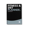 Men's and Women's Undated Daily Fitness Diary with habit tracker front view