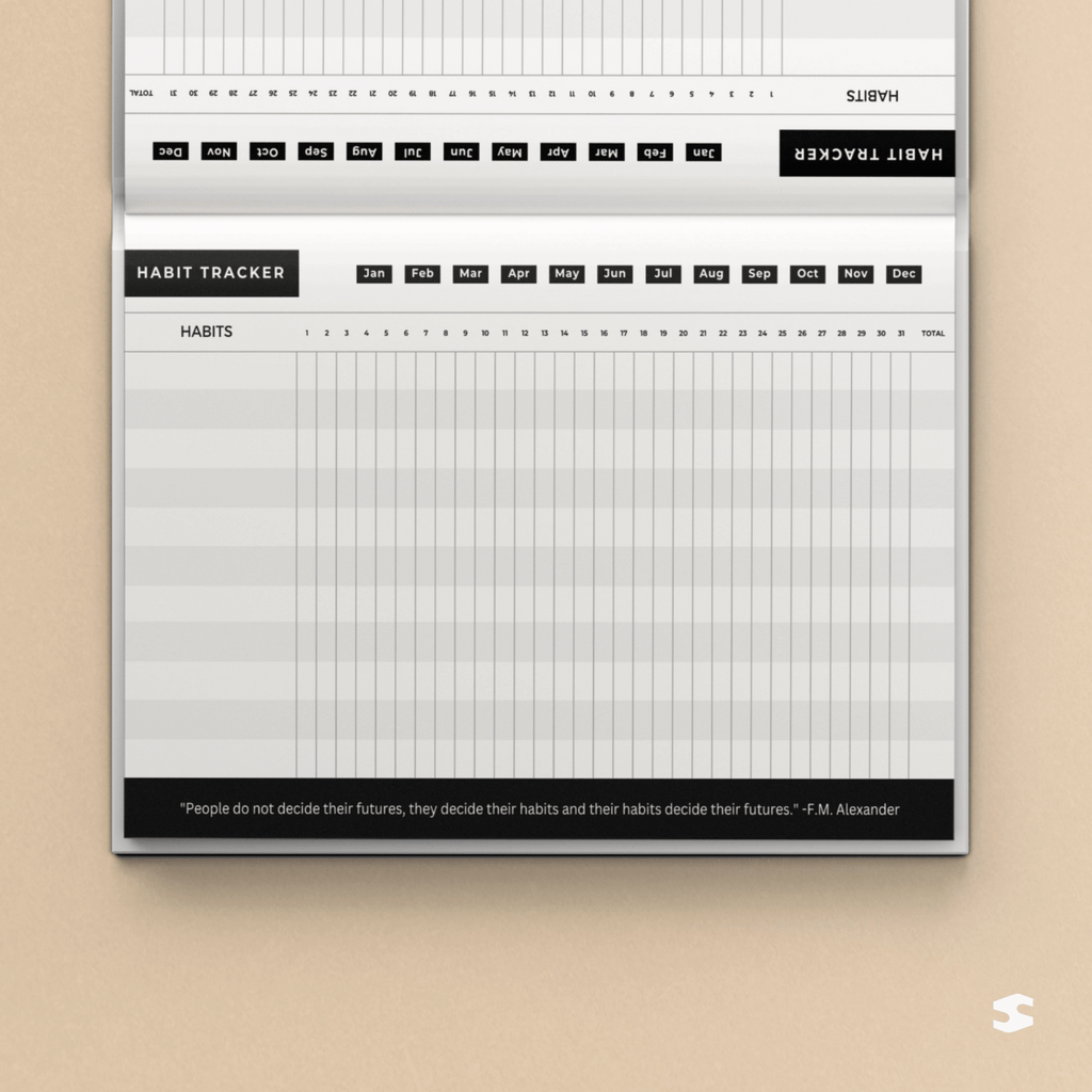 Fitness & Diet Planner | Workout Journal - Nutrition & Habit Tracker