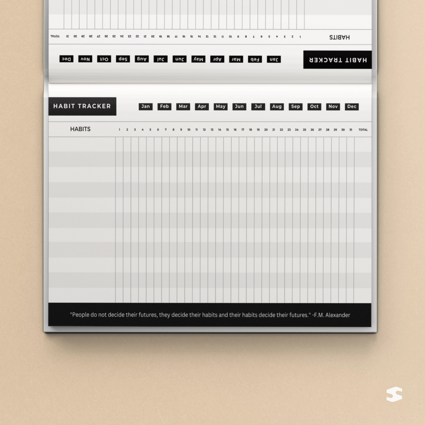 Fitness & Diet Planner | Workout Journal - Nutrition & Habit Tracker