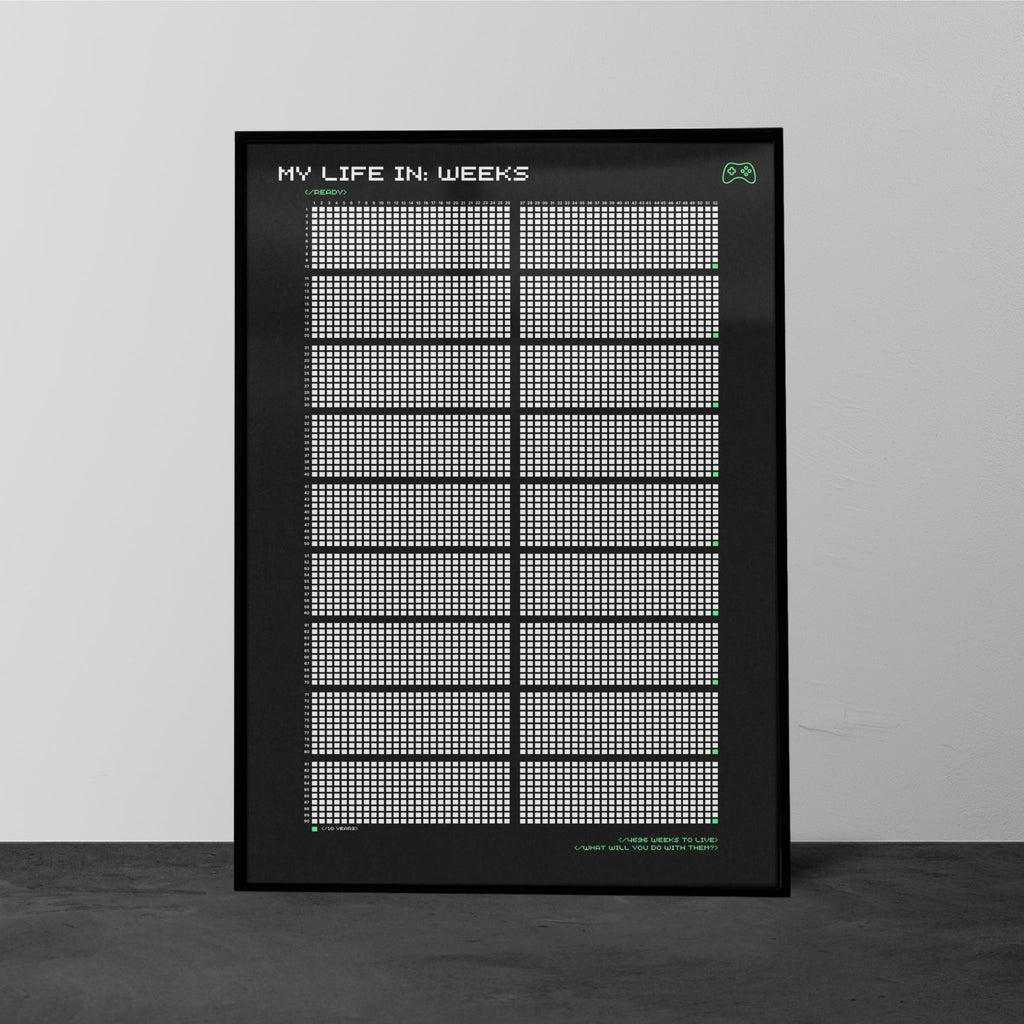 Life Calendar Acrylic Board Game Mode Studio View