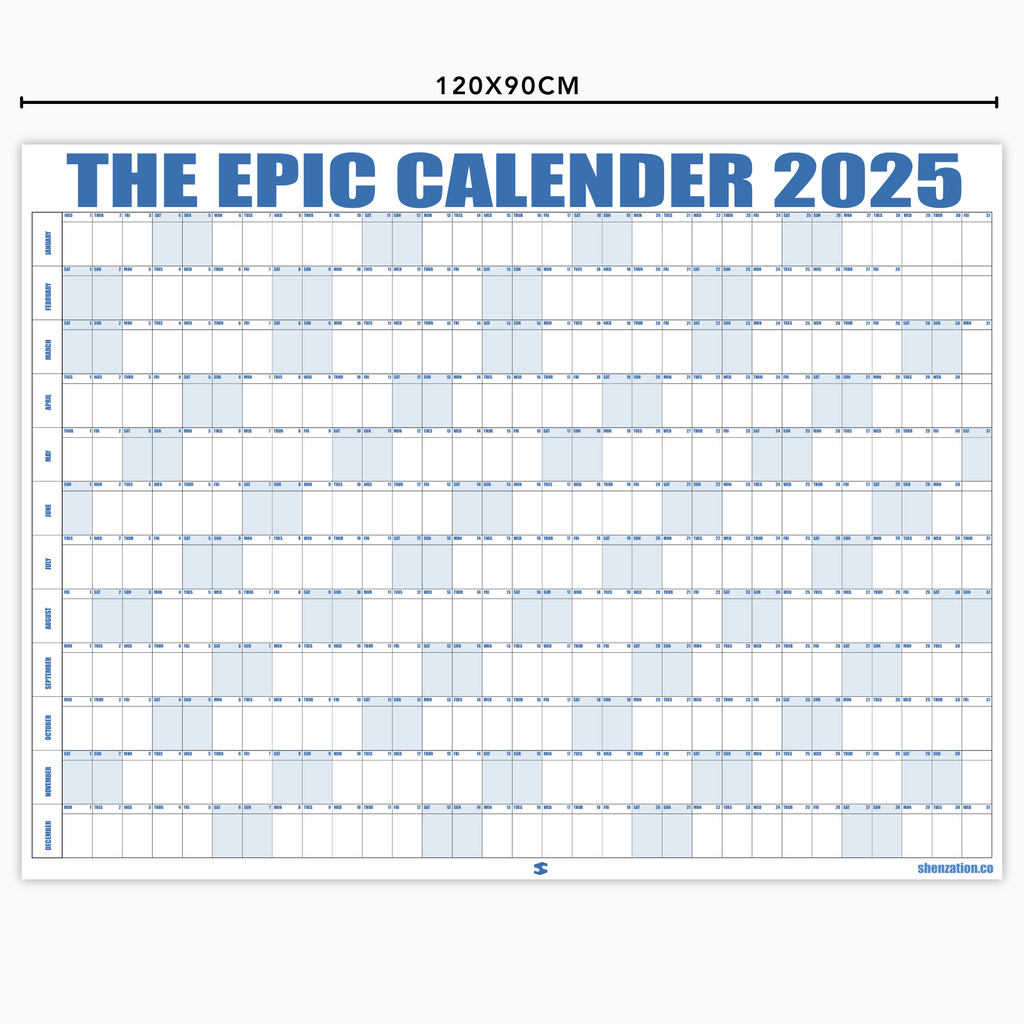 The Epic Calender | 2025